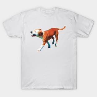 Smiling Happy Pit Bull T-Shirt